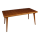Table design italienne en bois du 20ème siècle
