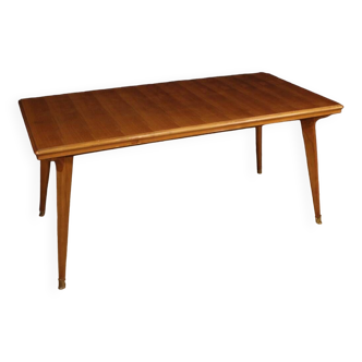 Table design italienne en bois du 20ème siècle