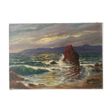 Oil on canvas paul marango nice