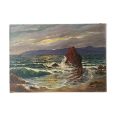 Oil on canvas paul marango nice