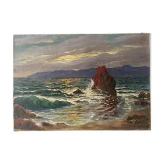 Oil on canvas paul marango nice