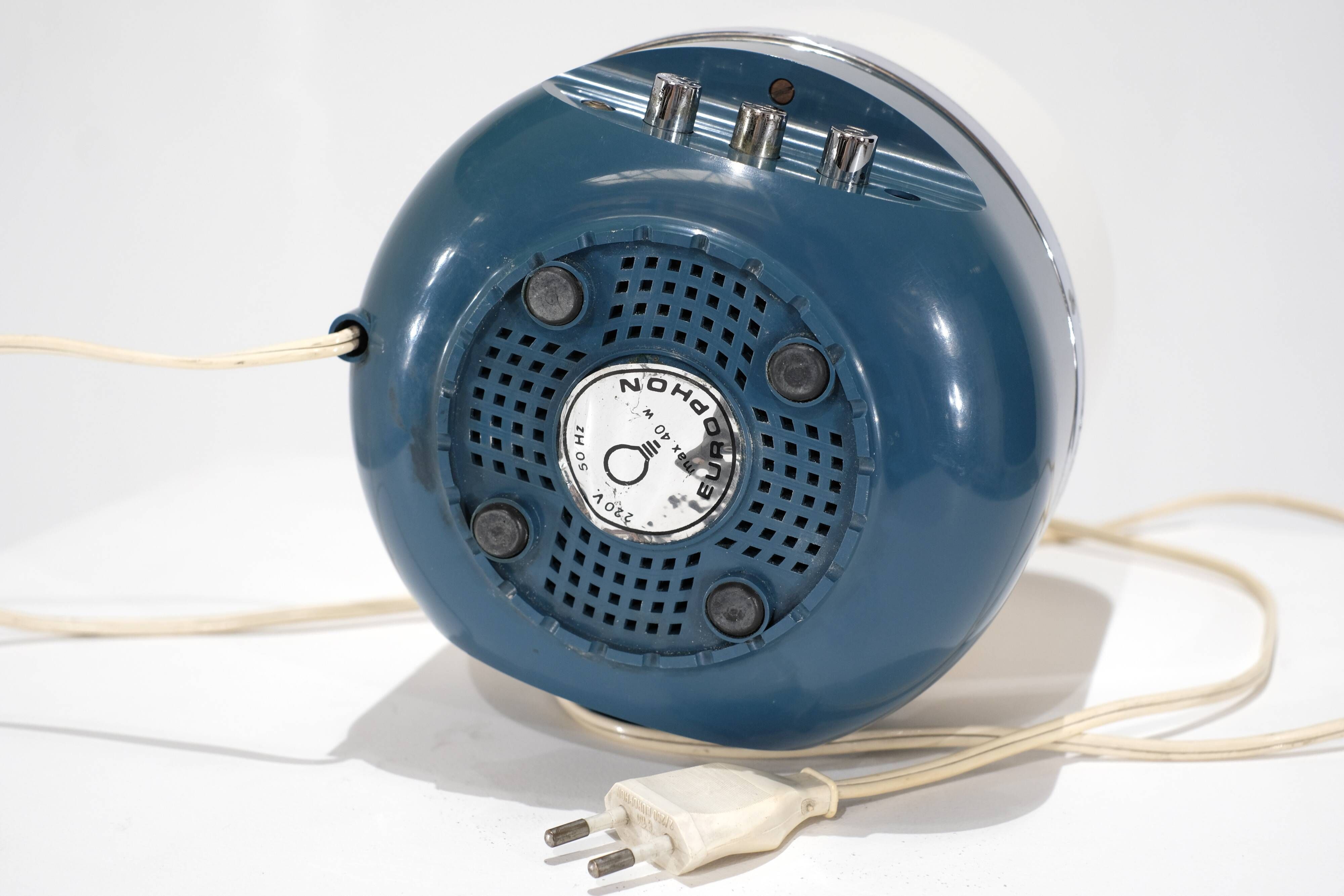 Radio lamp designed by Adriano Rampoldi for Europhon, Italy, 1970s.