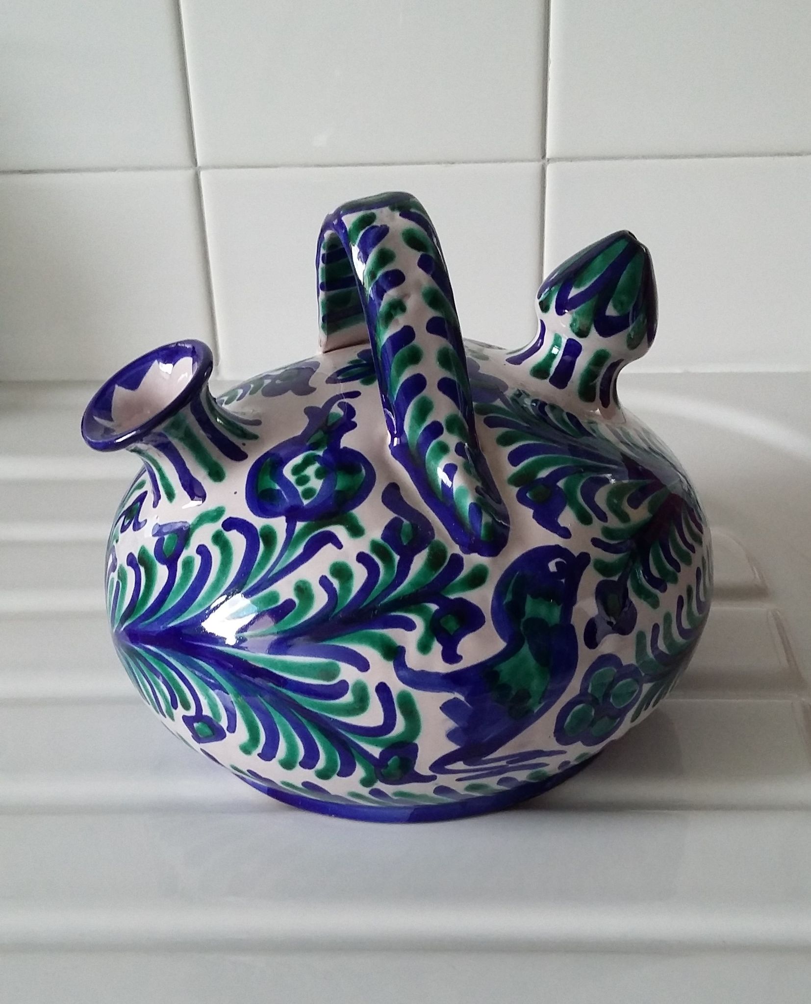 Cruche pichet oiseau Maroc