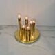 6 Light Flush-Mount Attributed to Gaetano Scioliari for Boulanger, Italy