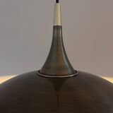 Vintage brass suspension attributed to Florian Schulz - Handmade German design lamp.