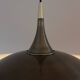Vintage brass suspension attributed to Florian Schulz - Handmade German design lamp.