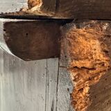 19th century folk art credenza