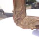 Golden mirror 19 th wood and stuk