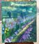Impressionist oil on canvas – "The Garden of Irises"