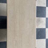 Travertine coffee table