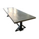 Table industrielle pour 10/12 personnes authentique