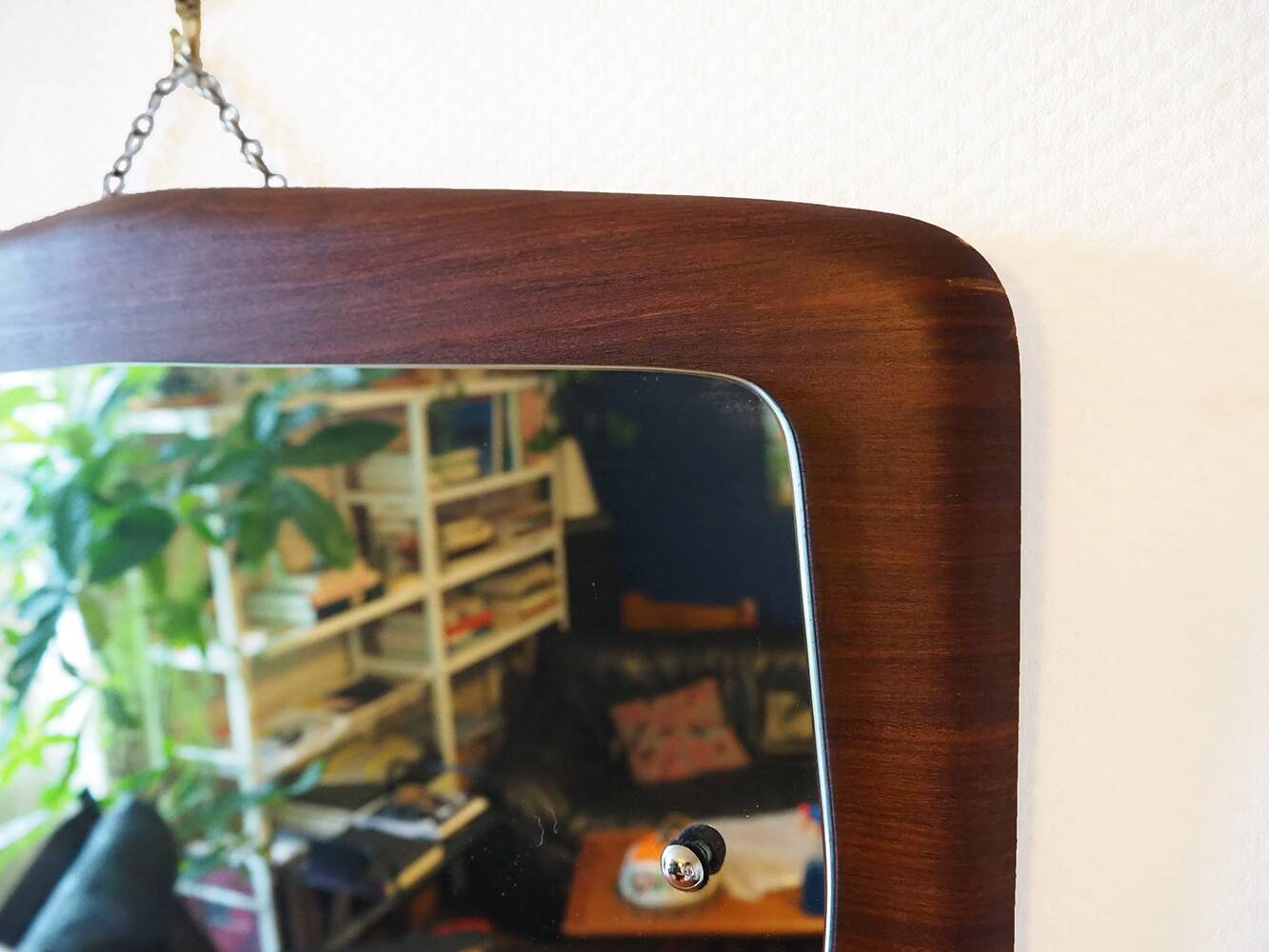 Scandinavian vintage mirror from the 60s