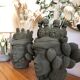 Crowned head in ceramic by Stefania Boemi – Sicily, Italy