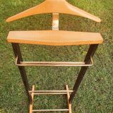 Night valet in beech and brass by Fratelli
