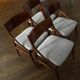 4 Dining chairs by H. Vestervig Eriksen Tromborg, Denmark