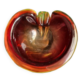 Vintage Murano sommerso ashtray