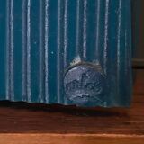 Lampe spirale bleue design signée Artco
