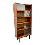 Vintage glass bookcase