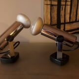 Two vintage Targetti spotlights