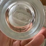 Crystal whisky glass signed Baccarat