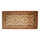 Vintage Indian synthetic wool rug