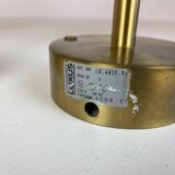 Mid-century brass and acrylic wall lamps Luxus, Sweden, 1960s