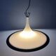 Vintage Murano glass witch hat pendant lamp