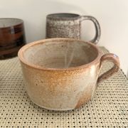 4 tasses en grès