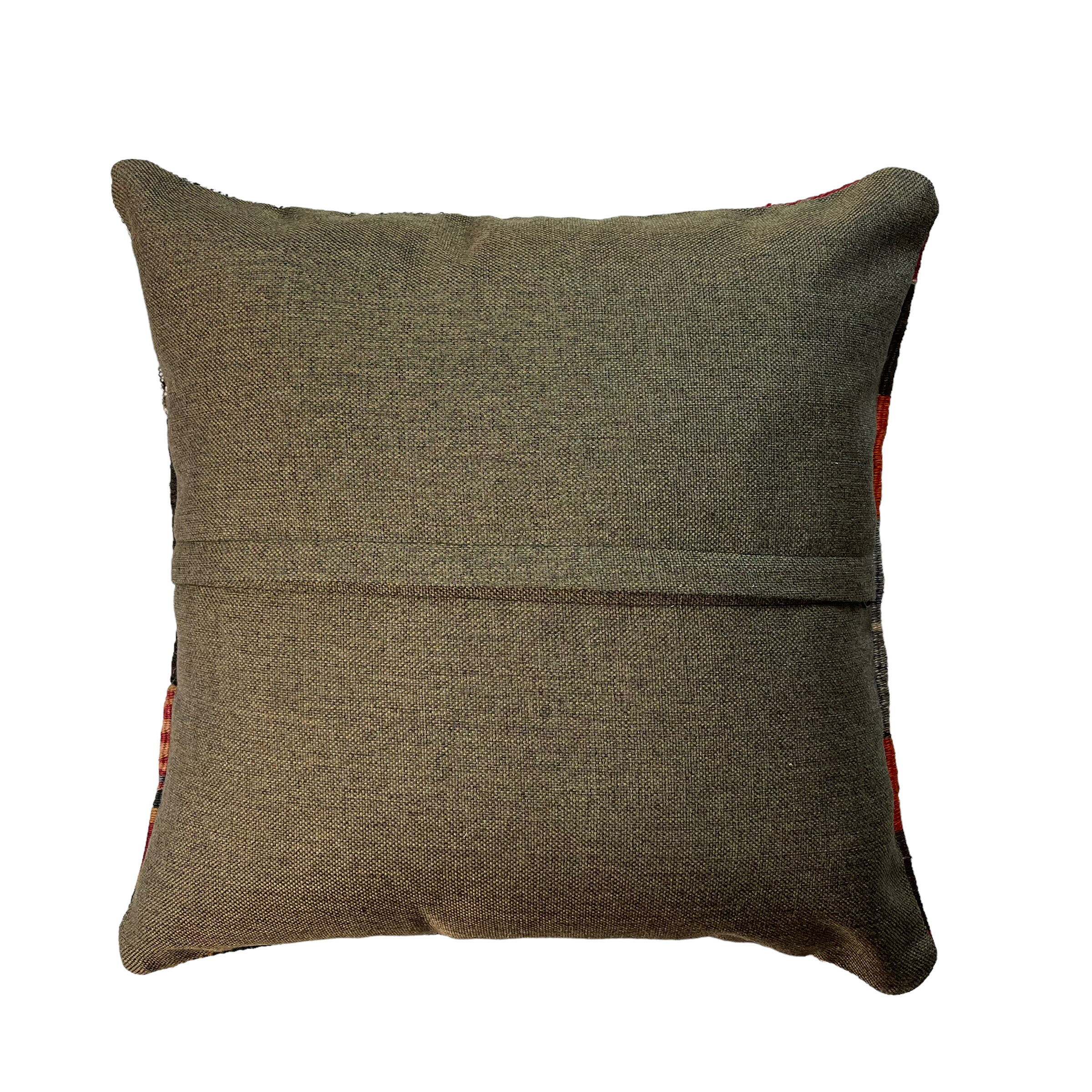 Vintage turkish kilim cushion cover 40 x 40 cm