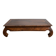 Brown solid wood oriental coffee table