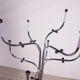 Chromed steel coat rack coat tree by sidse werner for fritz hansen, 1990s