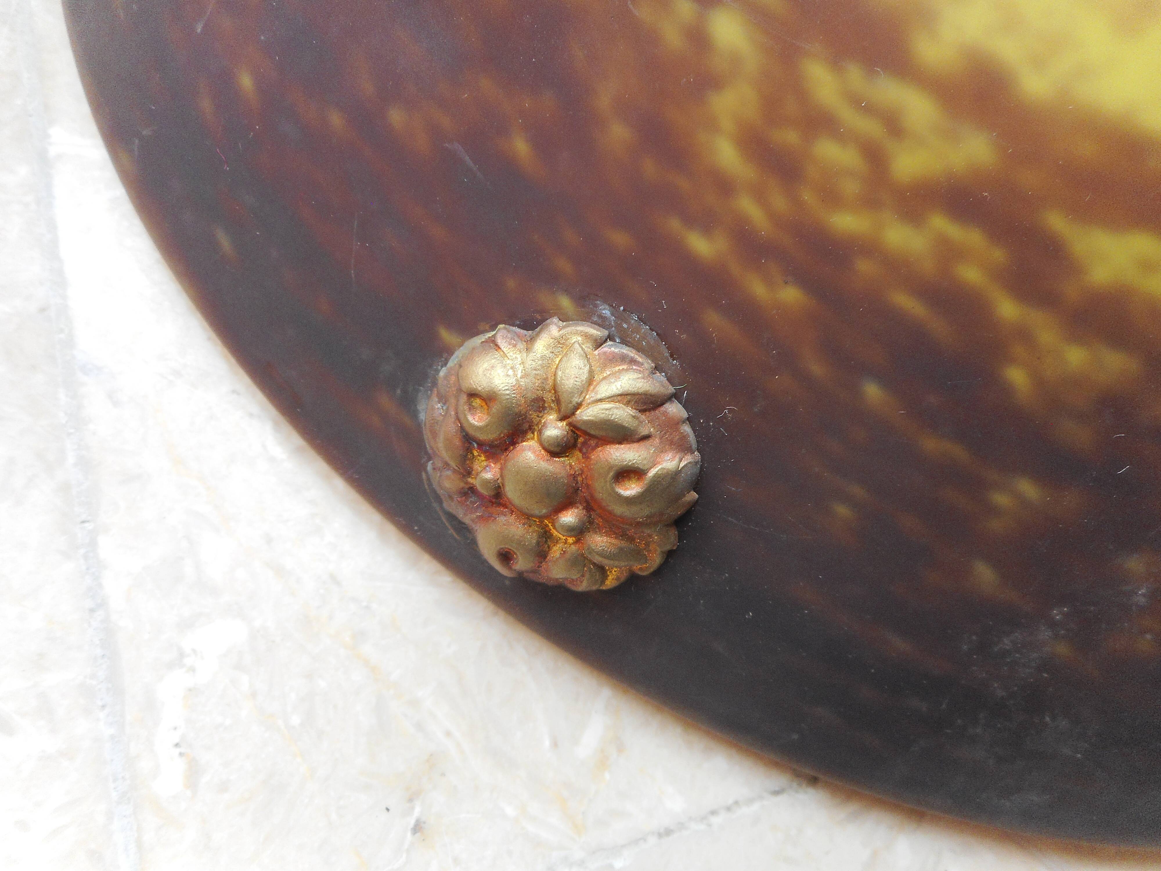 Colorful glass hanging