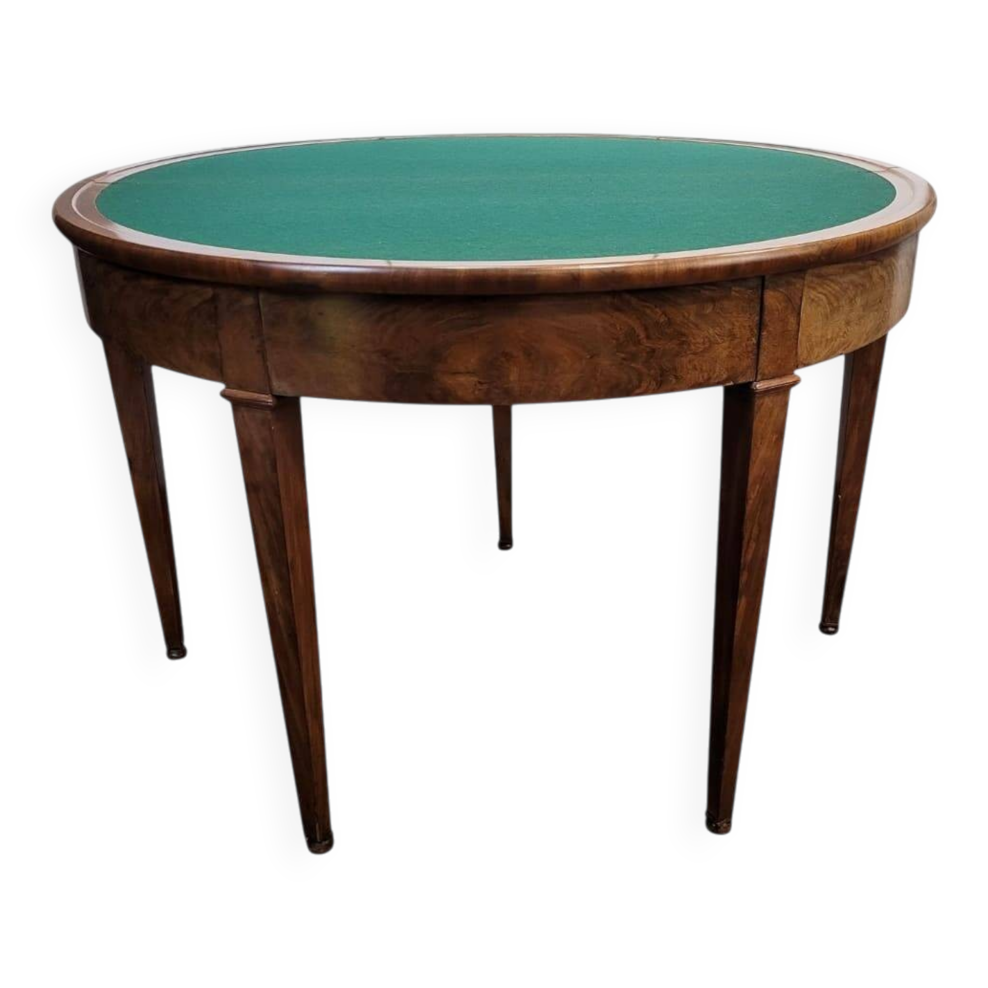 Table de jeu, acajou, Directoire, vers 1800 – France