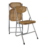 Rattan folding chair 1970