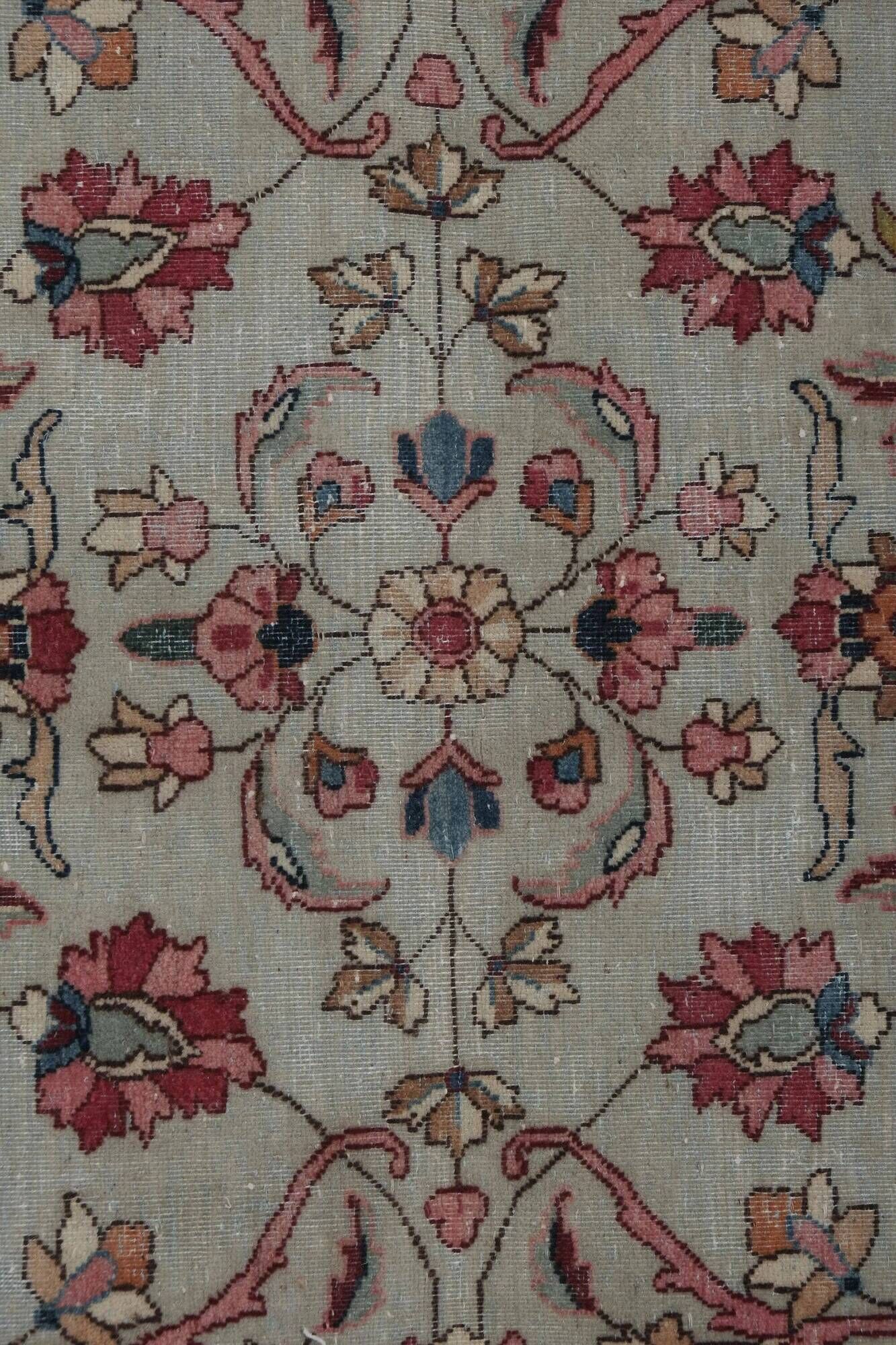 Vintage Turkish handmade rug 210x292 cm