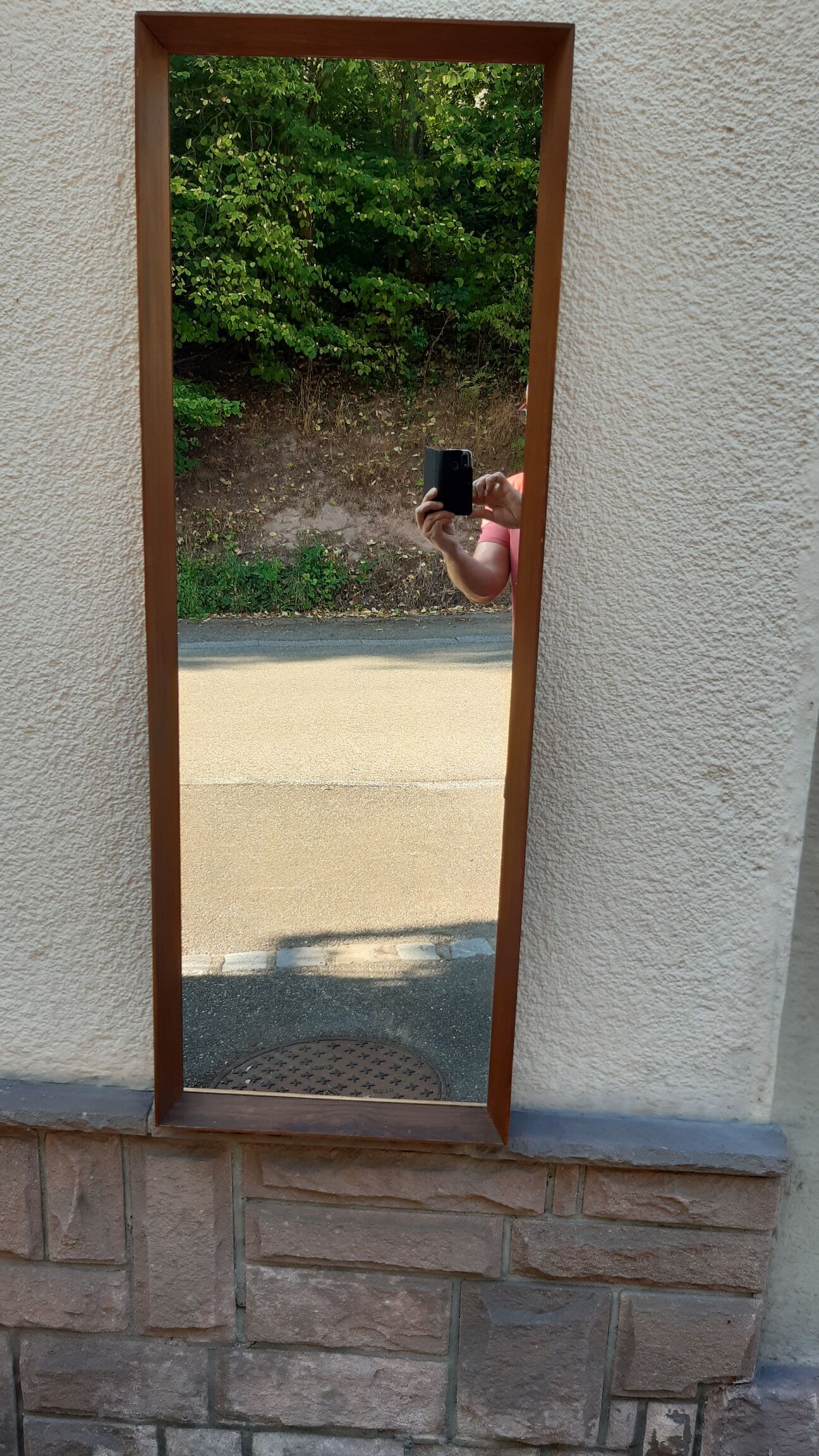 Vintage mirror- 123x43cm