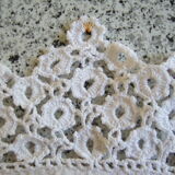 1900 lace children's pillowcase