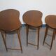 3 nesting tables attributed to Edmund Jørgensen, Denmark