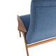 Pastoe Ruster by Yngve Ekstrom Armchair FT08 - new upholstery