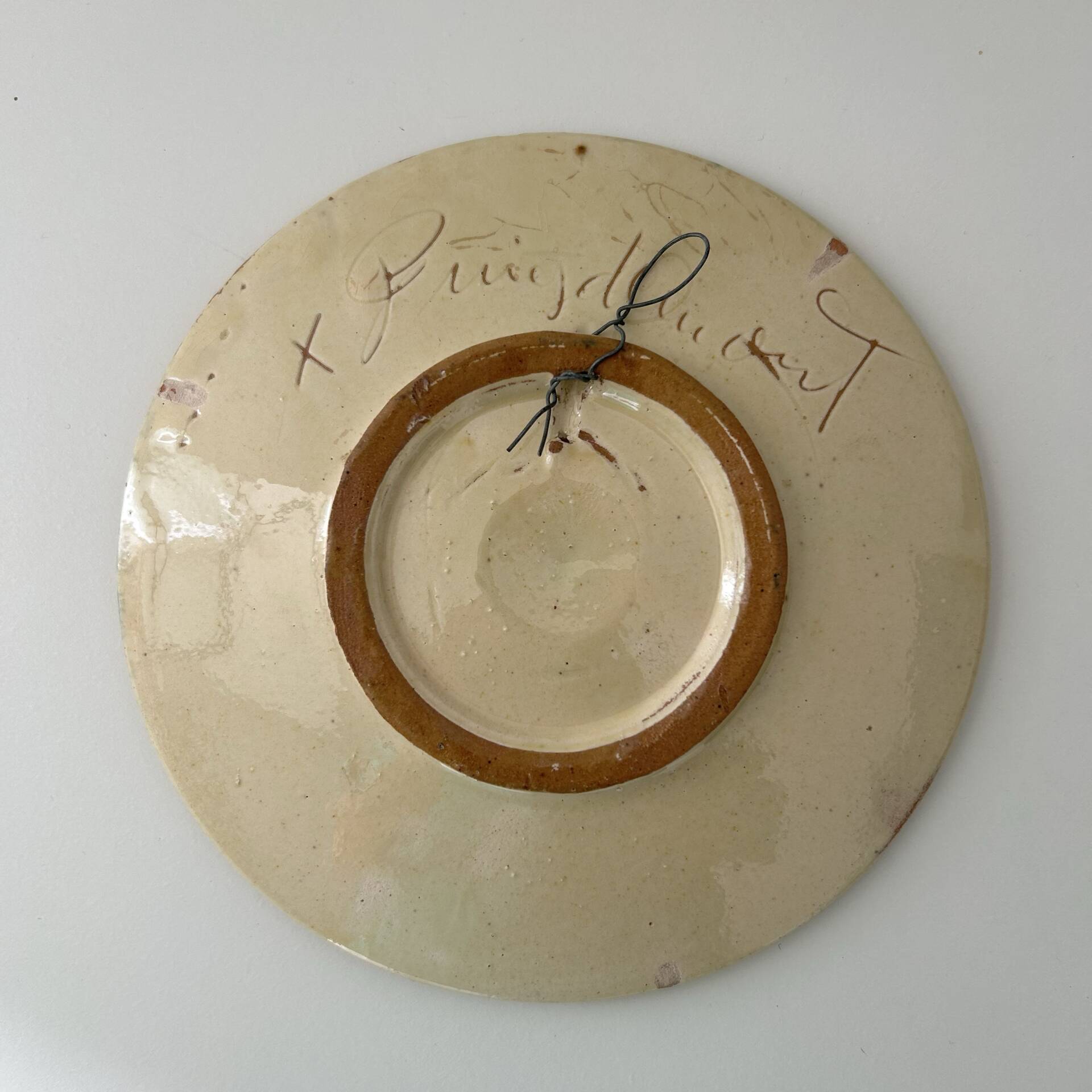 Plat poisson signé Puigdemont