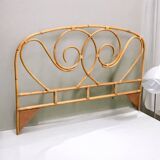 Vintage rattan headboard 1980