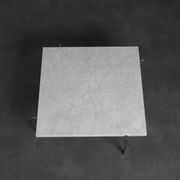 Rolled marble coffee table by Poul Kjaerholm for Fritz Hansen, Denmark, 1990s