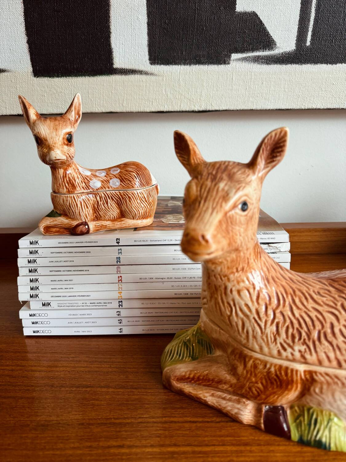 Zoomorphic ceramic