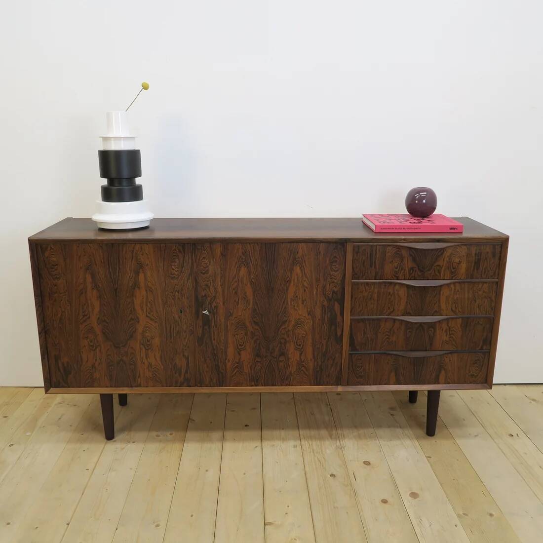 Rosewood sideboard by Erling Torvits for Klim Møbelfabrik, Denmark 1960.