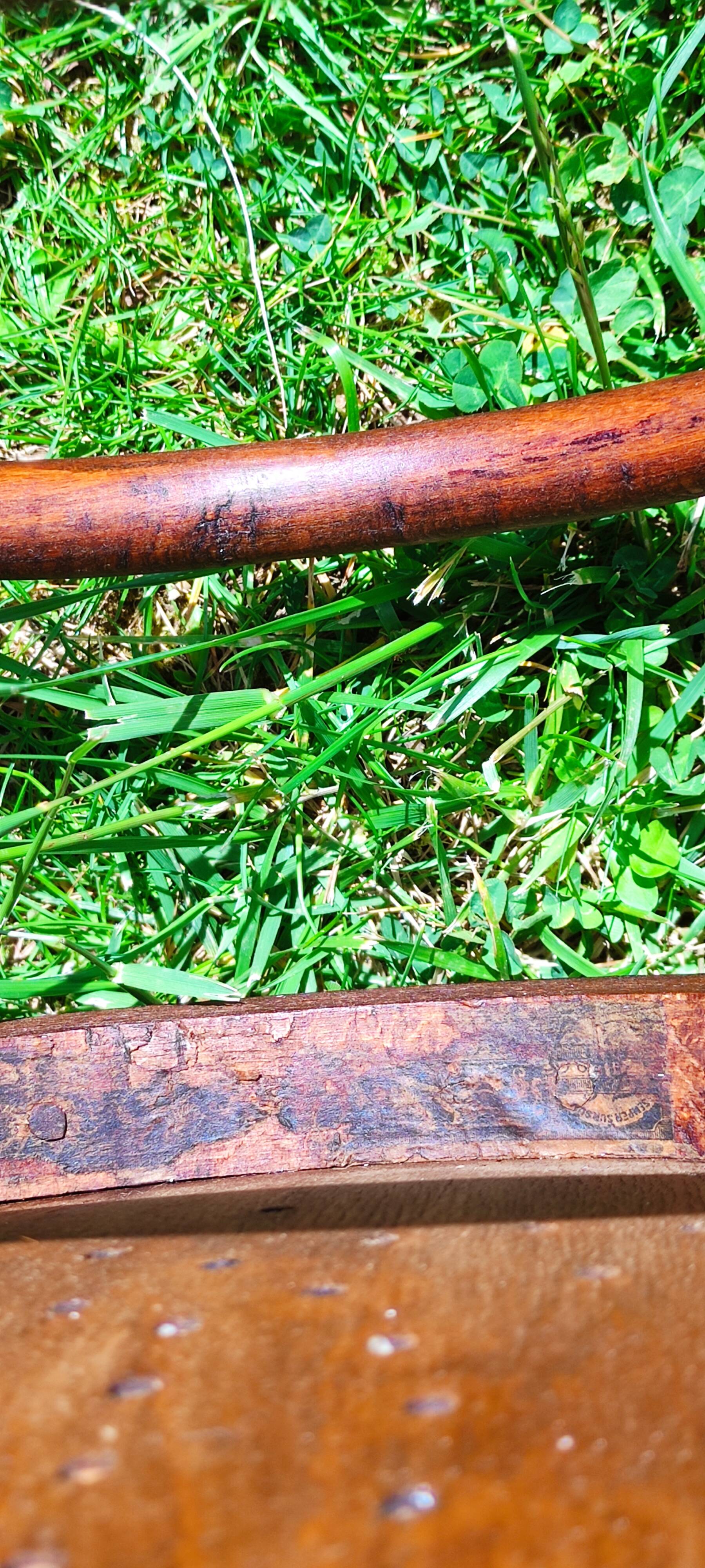 Vintage bistro chair by J-J Kohn