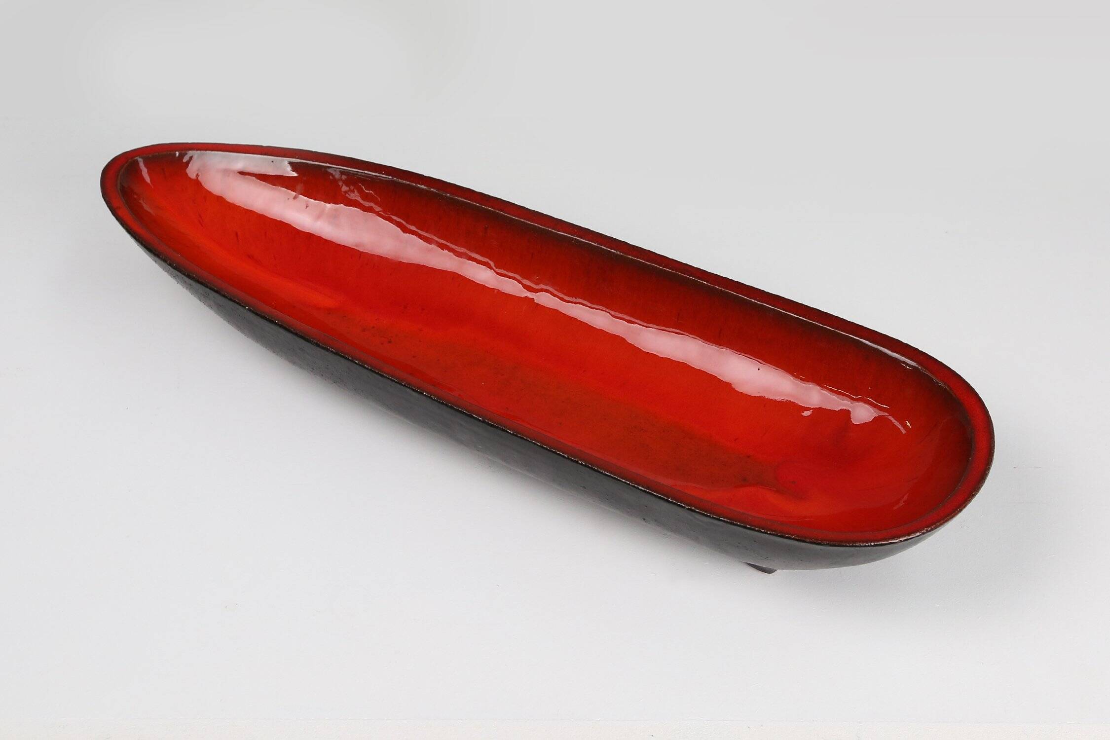 Mid-Century Amphora Bowl by Rogier Vandeweghe, Belgium 1960s