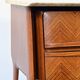 Italian Midcentury Sideboard in Rosewood, Carrara Marble and Brass