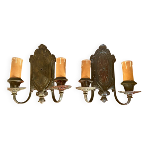 Paire d'appliques néoclassiques