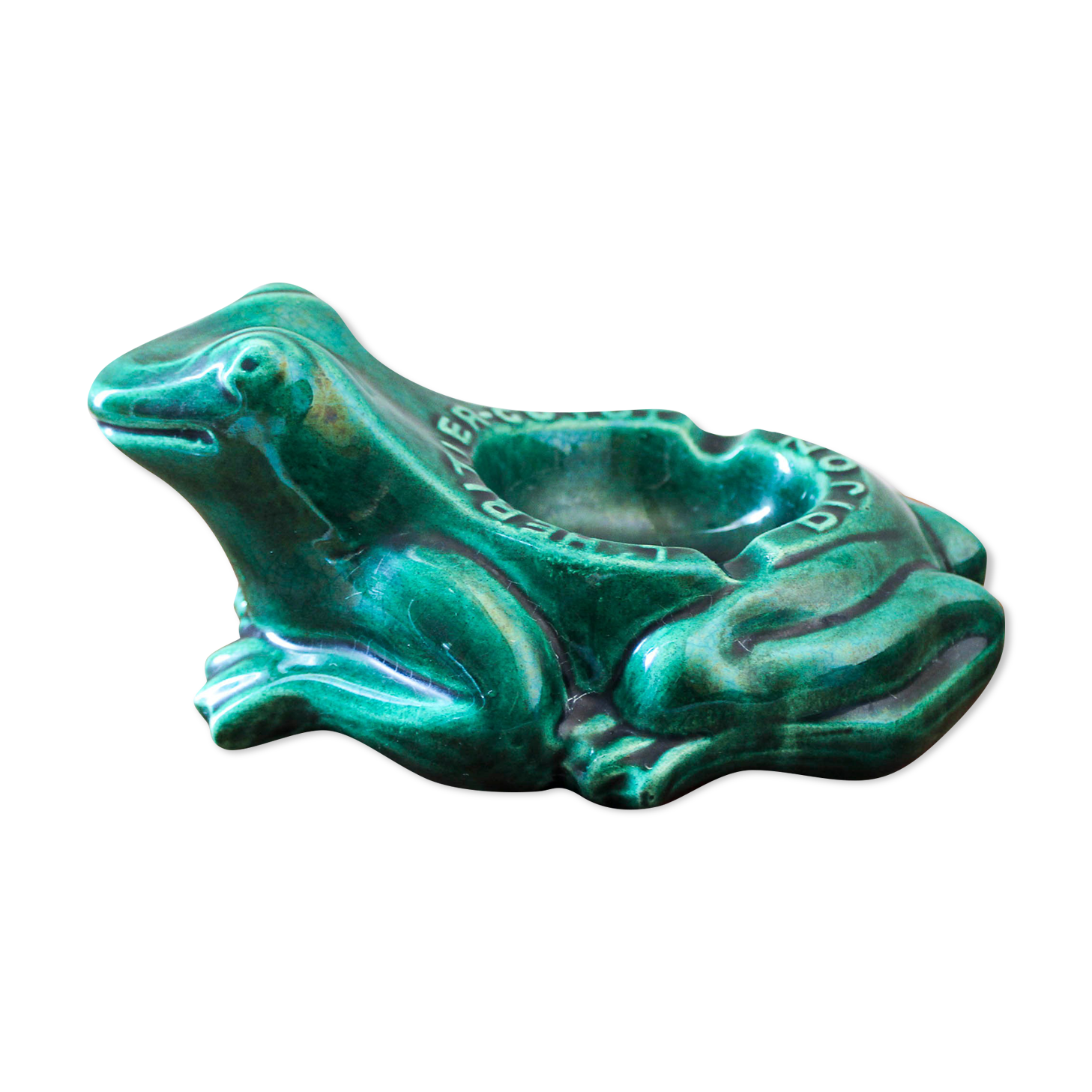 Frog ashtray L'Héritier Guyot 20cm