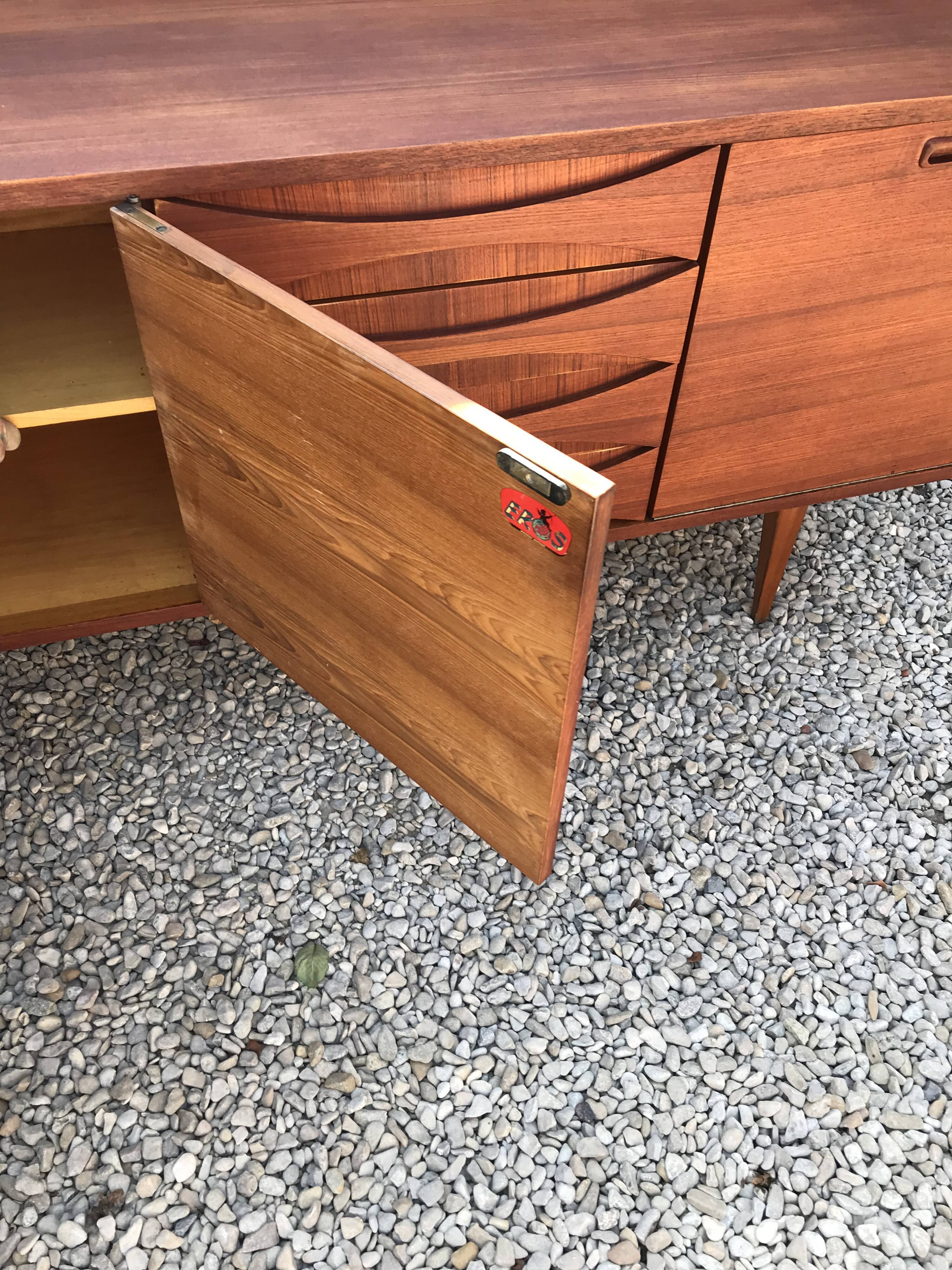 Eros row in scandinavian design teak